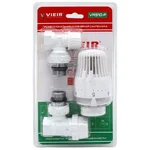 Комплект терморегулирующий VIEIR 1/2" угловой VR310-F белый 1