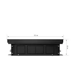 Конвектор внутрипольный Royal Thermo ATRIUM TURBO-80/250/2400-DG-U-AU 3