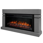 Каминокомплект: Очаг Electrolux EFP/P-4220LS, портал Lindos 42/40/36, светло-серый, р/в 1