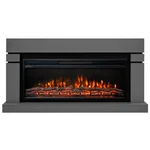 Каминокомплект: Очаг Electrolux EFP/P-4220LS, портал Lindos 42/40/36, светло-серый, р/в 2