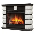 Портал Firelight Excalibur 30 камень белый, шпон венге 1