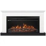 Каминокомплект: Очаг Electrolux EFP/P-3620LS, портал Retto 36 белый, р/в 2