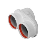 Адаптер моноблочный Royal Thermo 60/100 для перехода на двухтрубную систему 80/80 (универсальный) 1