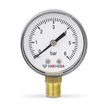 Манометр VARMEGA радиальный 50 мм, 6 бар, 1/4", VMMT10-500602 1