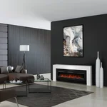 Портал Firelight Suprema Long белый, черный 5