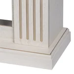 Каминокомплект: Очаг Electrolux EFP/P-3620LS, портал Siena 42/40/36, сл. кость с зол. патиной 5
