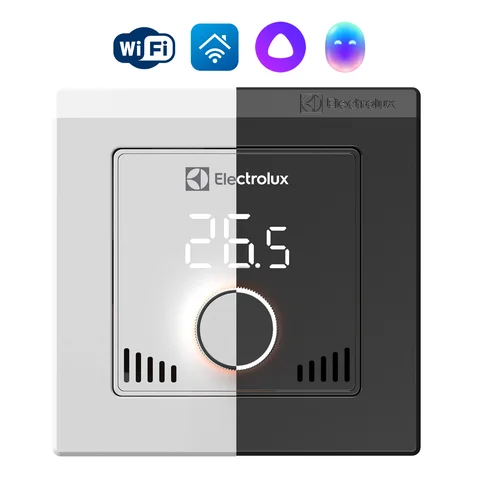 Терморегулятор Electrolux ETS-16W (+ дополнительная черная панель) 1