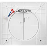 Вентилятор вытяжной серии Rainbow EAFR-120TH white с таймером и гигростатом 5