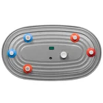 Бойлер косвенного нагрева Ballu AQUASTAR INOX ASWX-F 100.1 METALLIC настенный сухой ТЭН 6