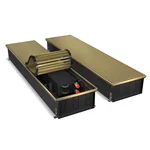 Конвектор внутрипольный Royal Thermo ATRIUM-150/300/2800-DG-U-AU 1