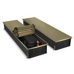 Конвектор внутрипольный Royal Thermo ATRIUM-150/300/2400-DG-U-LB 1
