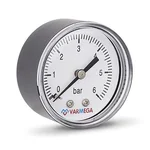 Манометр VARMEGA аксиальный 50 мм, 6 бар, 1/4", VMMT08-500602 2