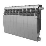 Радиатор Royal Thermo BiLiner 350 Silver Satin VR80 - 10 секц. 1