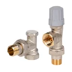 Набор термостатический для радиатора осевой Royal Thermo 1/2" Click 1