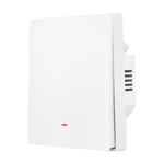 Выключатель HOMMYN настенный zigbee 1 клавиша (без нейтрали) SWZBNN01W 2