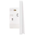 Выключатель HOMMYN настенный zigbee 1 клавиша (без нейтрали) SWZBNN01W 5