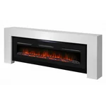 Каминокомплект Firelight: Очаг Infinity EFP/P-1600ULS, портал Suprema Long белый, черный 1