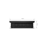 Конвектор внутрипольный Royal Thermo ATRIUM-90/300/2800-DG-U-BL 3
