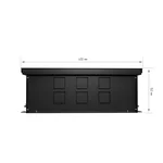 Конвектор внутрипольный Royal Thermo ATRIUM-150/400/2700-DG-U-BL 3
