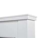 Каминокомплект Firelight: Очаг Classic EFP/P-1020LS, портал Uno Classic белый 4