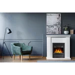 Каминокомплект Firelight: Очаг Classic EFP/P-1020LS, портал Uno Classic белый 7