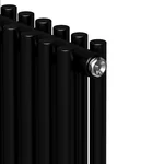 Дизайн-радиатор Royal Thermo Shift R22 C2180 - 08 секц. RAL9005m 3