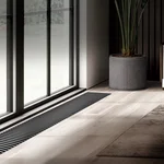Конвектор внутрипольный Royal Thermo ATRIUM TURBO-150/250/2200-DG-U-BL 4