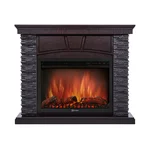 Портал Firelight Porto 25 камень черный, шпон венге 2