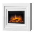 Каминокомплект:Очаг Electrolux EFP/P-2520LS с порталом Cubo 25 белый 2