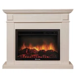 Каминокомплект: Очаг Electrolux EFP/P-3020LS N, портал Bianco 30 шпон белёный дуб 2