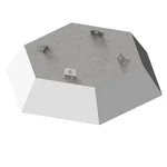 Козырек защитный к осевым вентиляторам SHUFT RAD №10 с сеткой 1