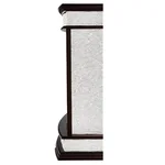 Каминокомплект:Очаг Electrolux EFP/P-1020LS, портал Scala Classic сланец скалистый бел., тёмн. Дуб 3