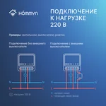 Модуль реле HOMMYN с сухим контактом 1 канал DCRLZBN01 15