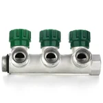 Коллектор модульный ELSEN 3/4" 4х3/4" ЕК TIN латунь 3