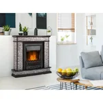 Портал Firelight Scala Classic сланец скалистый серый, шпон венге 4