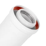 Удлинитель коаксиального дымохода раструбн. Royal Thermo 60/100, 1000 мм для конденсационных котлов 4