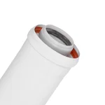 Удлинитель коаксиального дымохода раструбн. Royal Thermo 60/100, 500 мм для конденсационных котлов 3