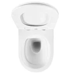 Унитаз AQUATEK ЕВРОПА подвесной, безободковый с сиденьем Soft Close, 525х360х320мм 7