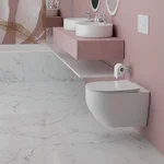 Унитаз AQUATEK ЕВРОПА подвесной, безободковый с сиденьем Soft Close, 525х360х320мм 9