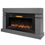 Каминокомплект: Очаг Royal Thermo Aurora RTFP/P-AR40LS, портал Lindos 42/40/36, светло-серый, р/в 1