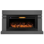 Каминокомплект: Очаг Royal Thermo Aurora RTFP/P-AR40LS, портал Lindos 42/40/36, светло-серый, р/в 2