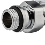 Набор термостатический для радиатора угловой Royal Thermo Design Pro 15 мм М30х1,5 (Хром) 4