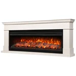 Каминокомплект: Очаг Royal Thermo Aurora RTFP/P-AR60LS, портал California 60 IV, молочный 1