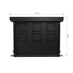 Конвектор внутрипольный Royal Thermo ATRIUM TURBO-190/250/1900-DG-U-BL 3