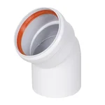 Отвод Royal Thermo диам. 80, 45 гр. M/F 1