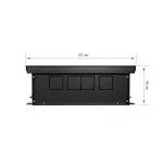 Конвектор внутрипольный Royal Thermo ATRIUM TURBO-110/300/1200-DG-U-NA 3
