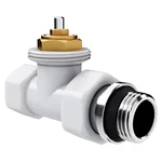 Набор термостатический прямой Royal Thermo Design 1/2"М30х1,5 (Белый) 3