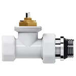 Набор термостатический прямой Royal Thermo Design 1/2"М30х1,5 (Белый) 5