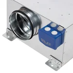 Вентилятор канальный круглый в звукоизолированном корпусе SHUFT ICFE 160 VIM 2