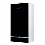 Котел газовый MIZUDO MAESTRO GEM M24Т настенный, 2 конт., OPT, стеклянная сенсорная панель, черная 1